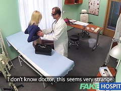 MistTube presents: Fakehospital skinny blonde takes doctors advice