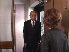 MistTube presents: Japanese housewife banged by her husband and his friends!