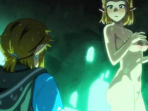 MistTube presents: Zelda's sexual date at the royal pool: a lustful visitor brings an unexpected twist! hentai parody